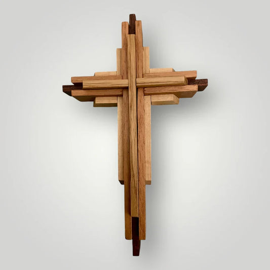 Grace in Layers: Dimensional Wood Crosses That Speak
