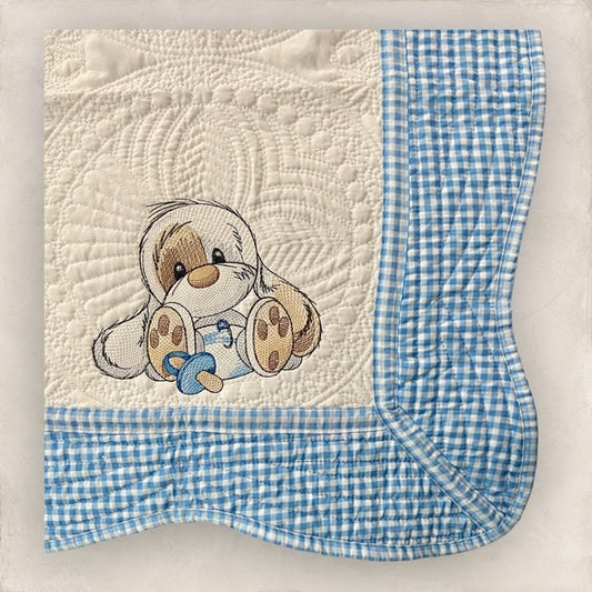 Wrapped in Love – Our Heirloom Baby Quilt Sets