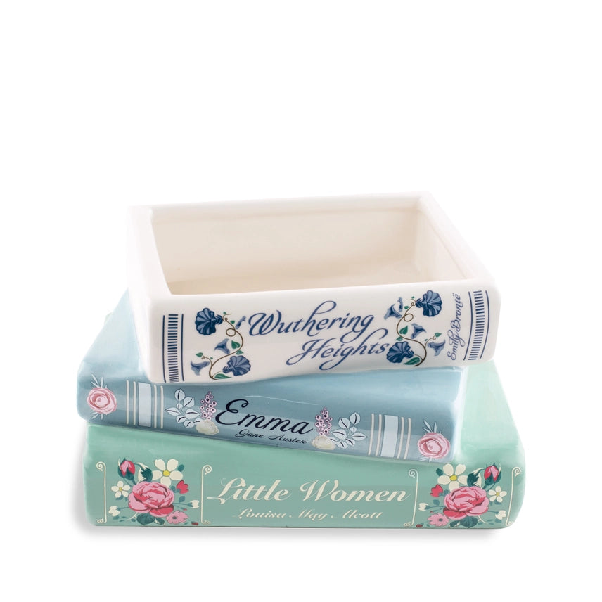 Stacked Book Planter