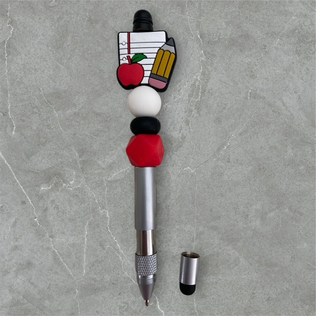 Beaded All-in-one Screwdriver Stylus Pen Ruler!