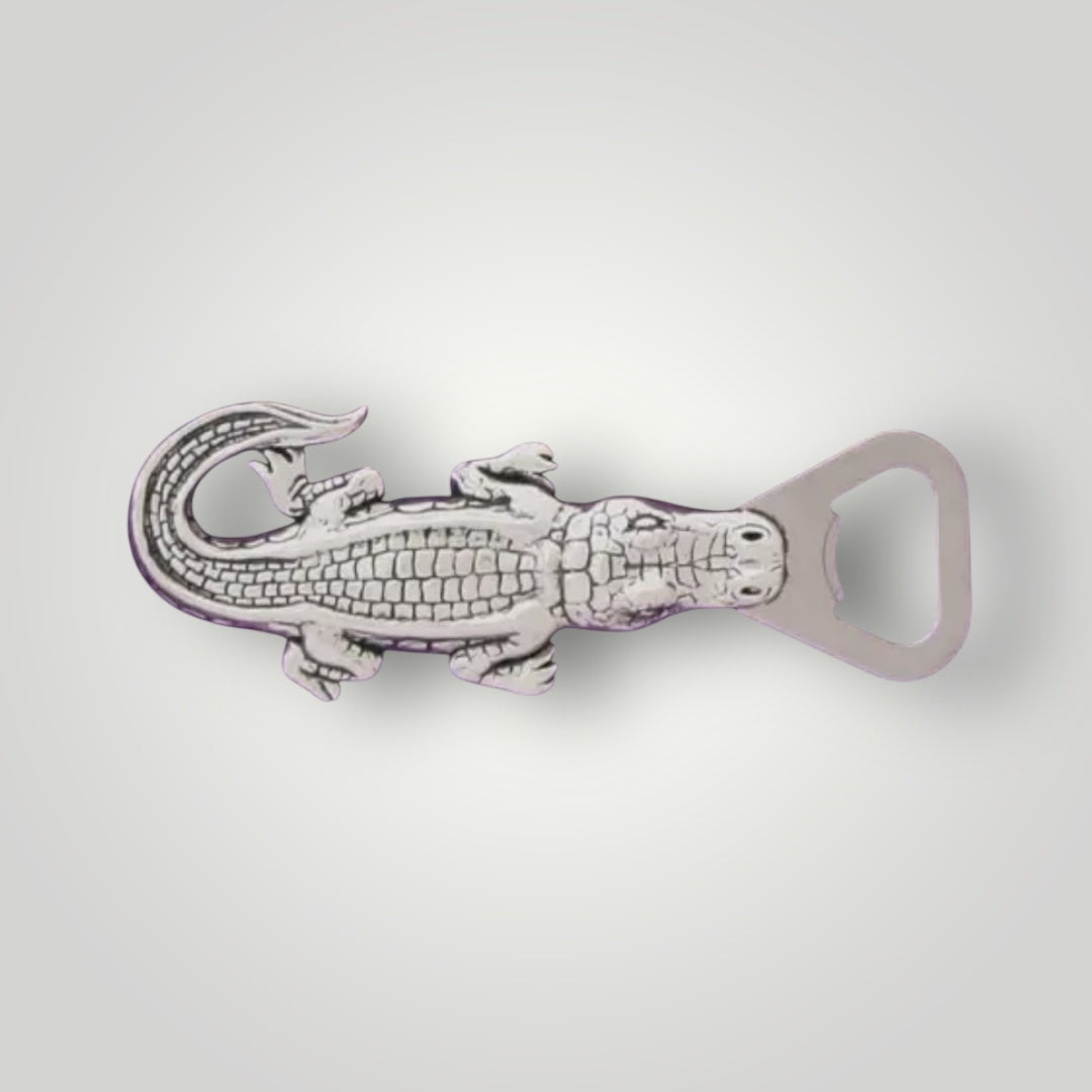 Alligator Bottle Opener - Pewter - BO22