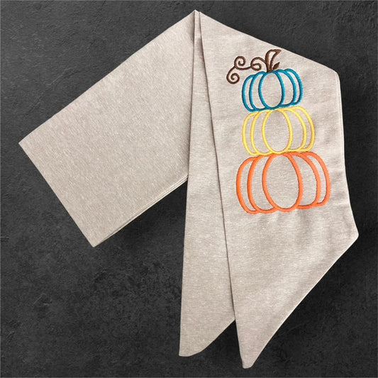 Autumn Trio Wreath Sash - The Manor Sash Collection