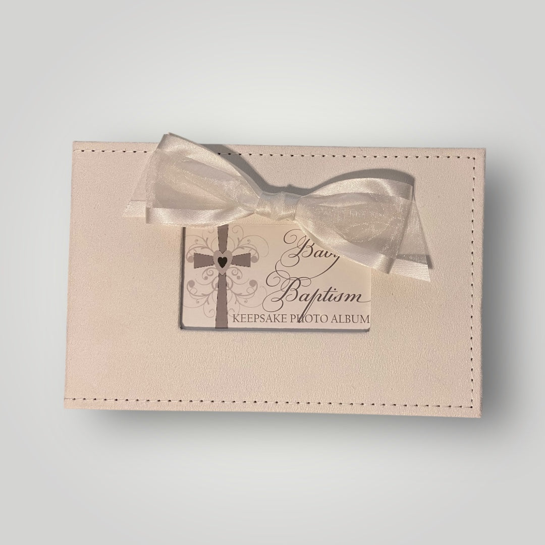 Baby's Baptism Keepsake Photo Album