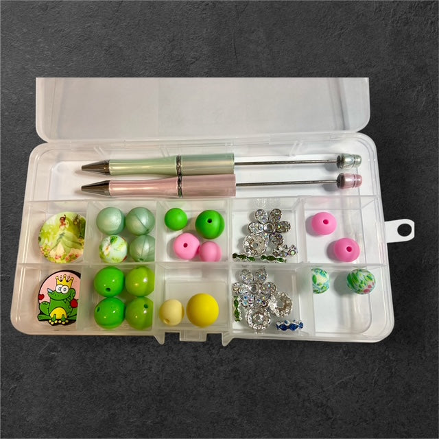 Bayou Princess beadable pen kit with princess?themed beads and hardware