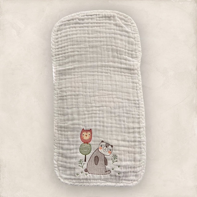 Bear & Owl Blanket Set - (3 pcs)