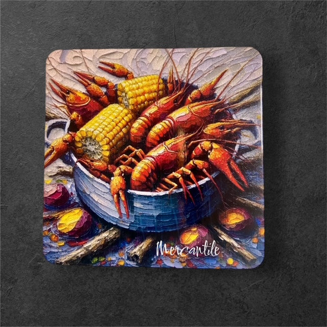 Boiled Seafood Pot - Magnet