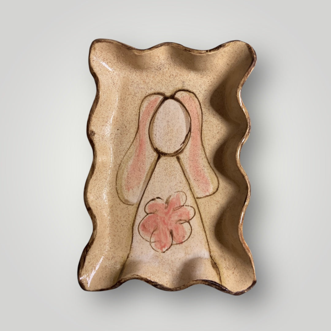 Bunny Soap Dish - Heartfelt Traditions Pottery