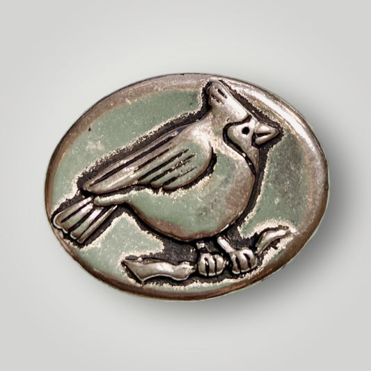 Cardinal Coin - Pewter