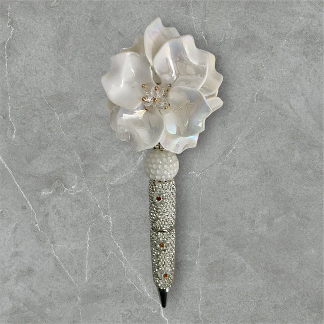 Crystal Blossom - Beaded Pen