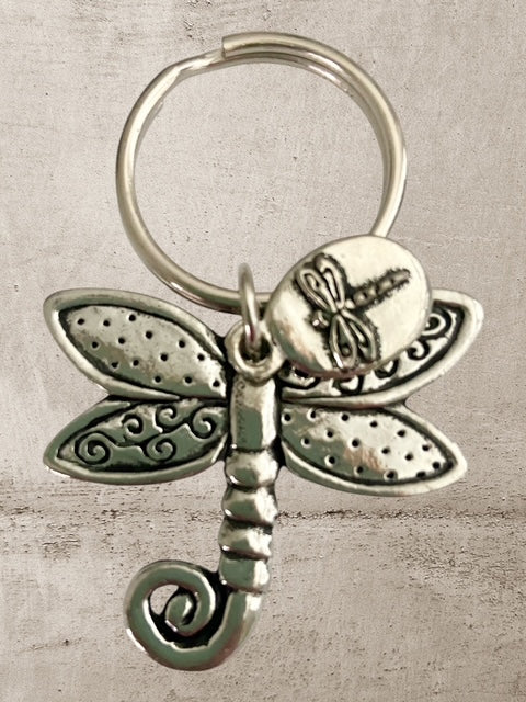 Dragonfly - Pewter Keychain - KC-91