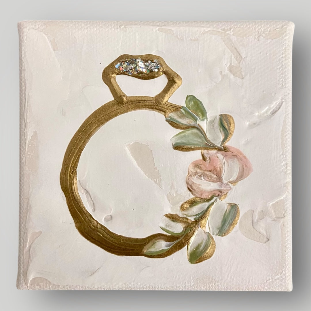 Engagement Ring - Gospel Art Canvas