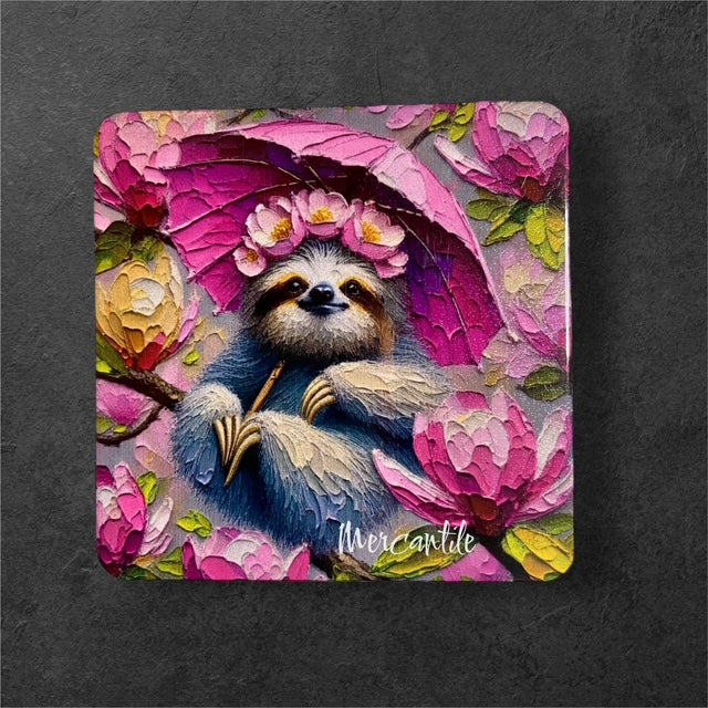 Fancy Sloth - Magnet