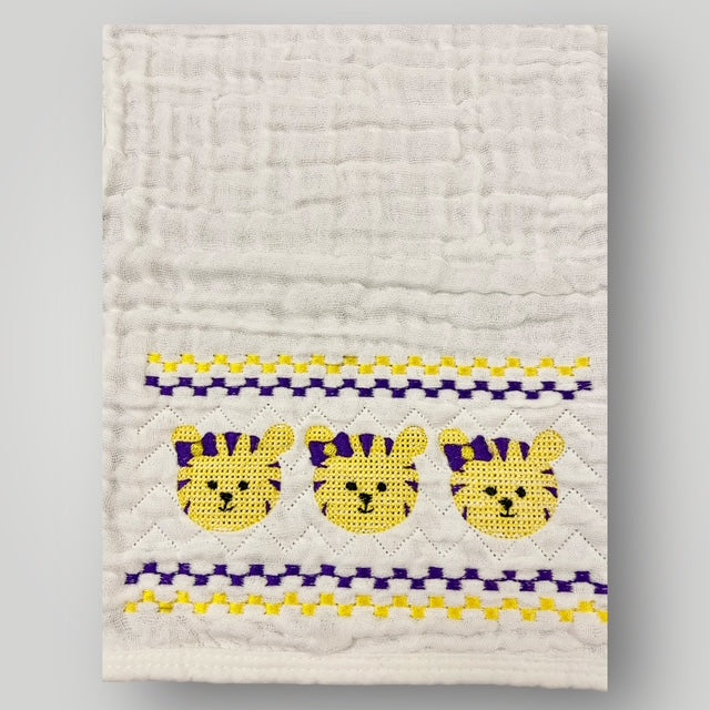 Little Tiger Girl - Burp Cloth