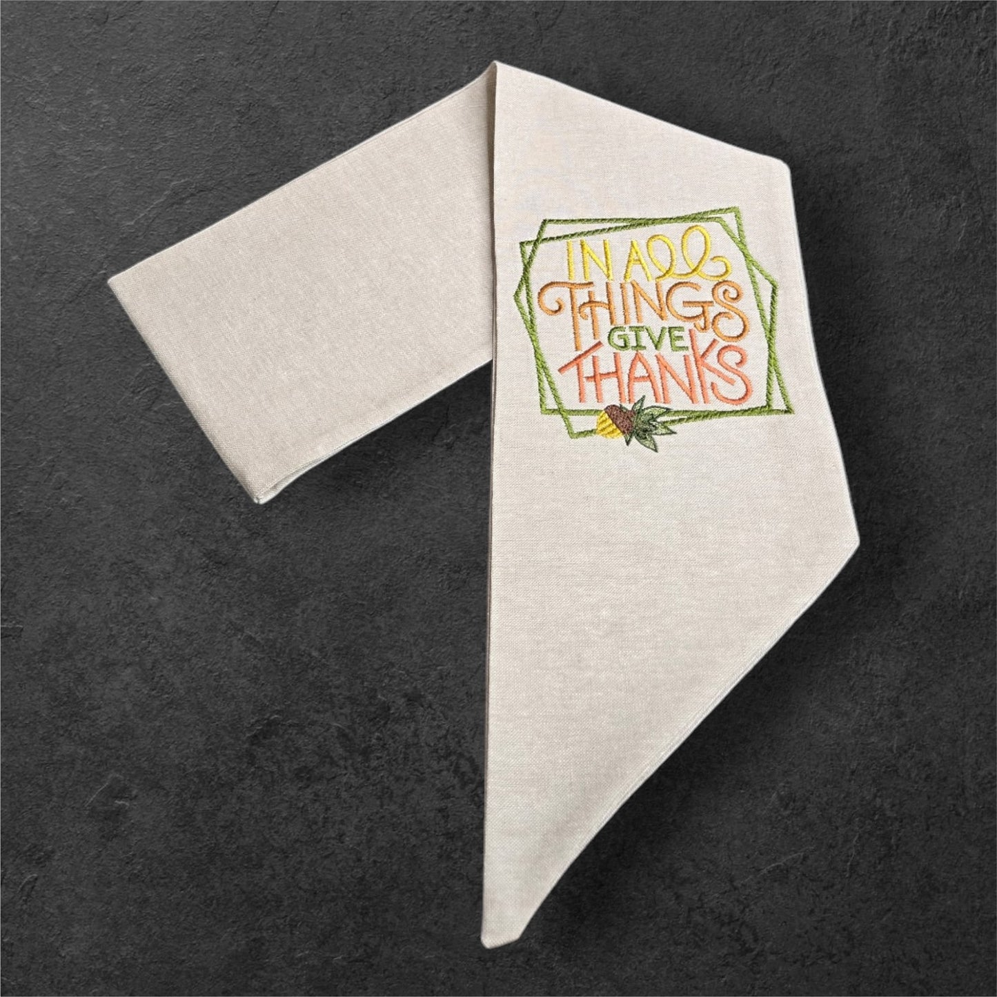 Give Thanks- The Manor Sash Collection