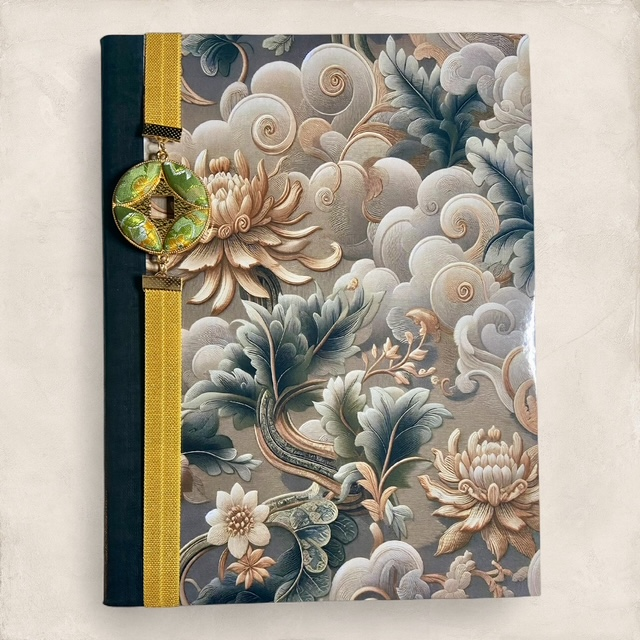 Golden Tapestry - Composition Notebook and Book Band (full size)