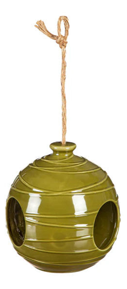 Orb Ceramic Bird Feeder