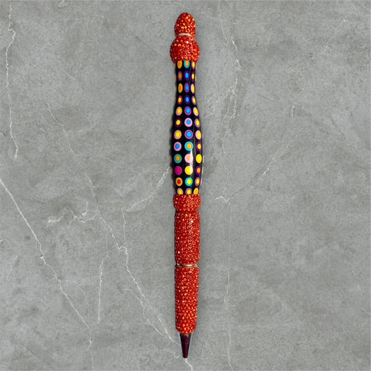 Groovy Mod Beaded Pen