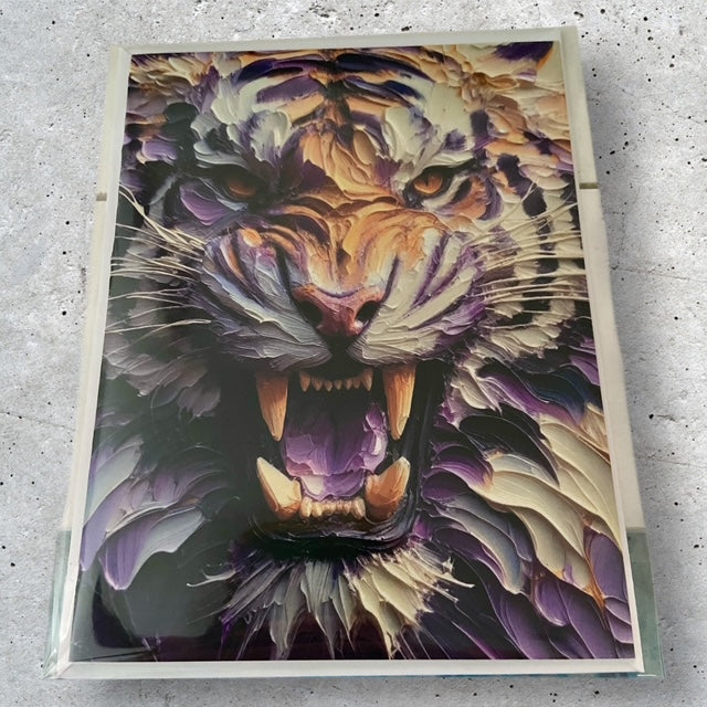 Growling Tiger - Note Card