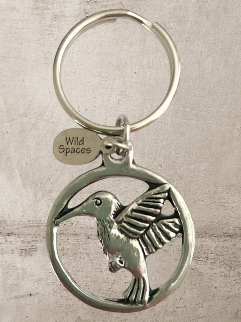 Hummingbird - Pewter Keychain - KC-534