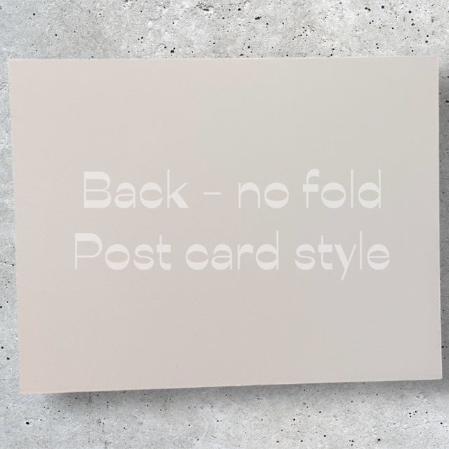 Jungle Majesty - (Post Card) Style Note Card