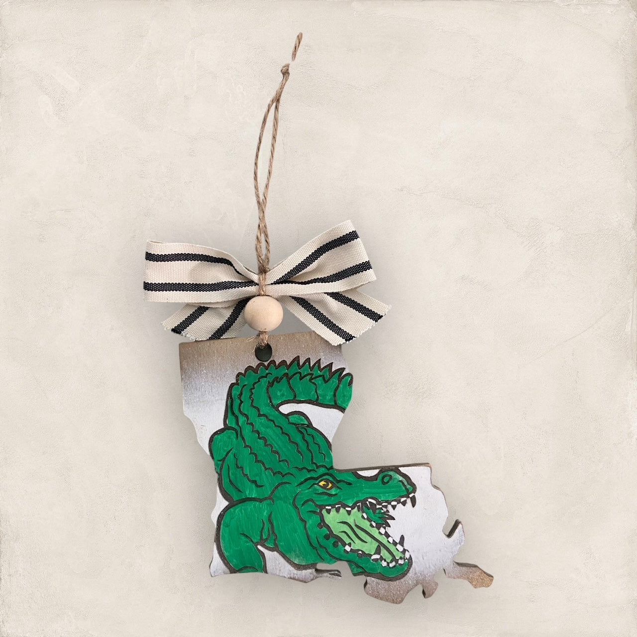 Louisiana State Alligator Ornament