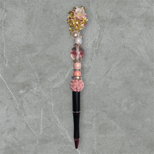 Lovely in Pink Beaded Pen