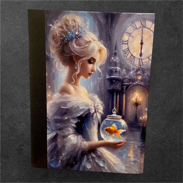 Midnight Gold - Mini Composition Book