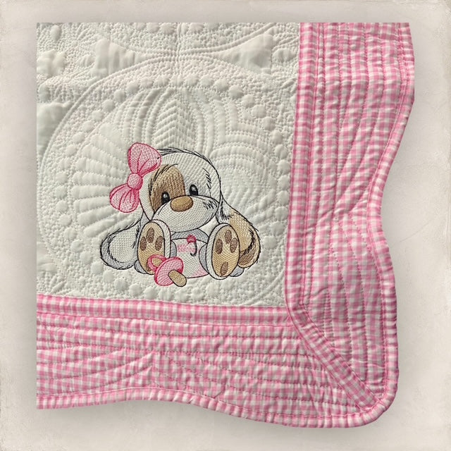 Miss Wiggle Britches Heirloom Quilt Set - (3 pcs)