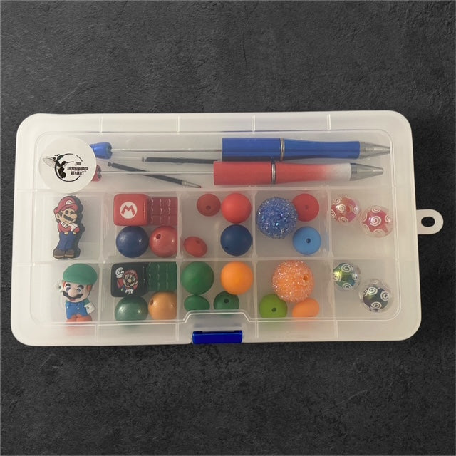 Mushroom Kingdom Guys DIY Beadable Pen Kit