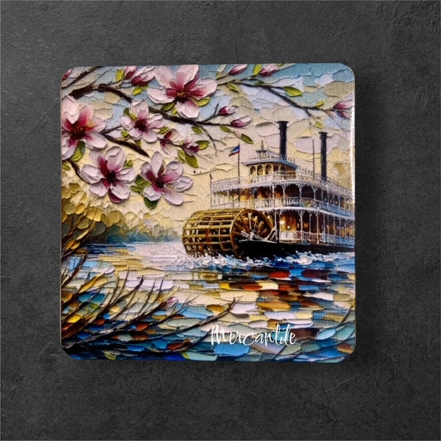 NOLA Paddlewheel magnet