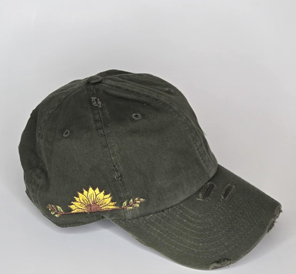 Sunlit Fields- Baseball Hat Olive