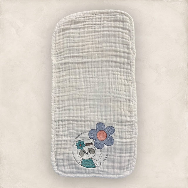 Panda Hippie Girl Blanket Set - (3 pcs)