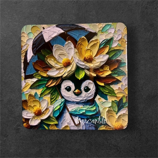 Parasol Penguin - Magnet