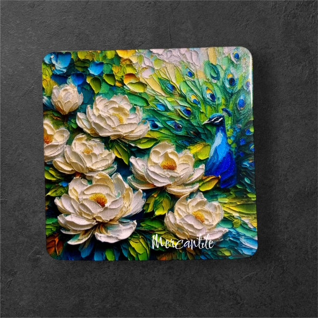 Peacock Pretty magnet