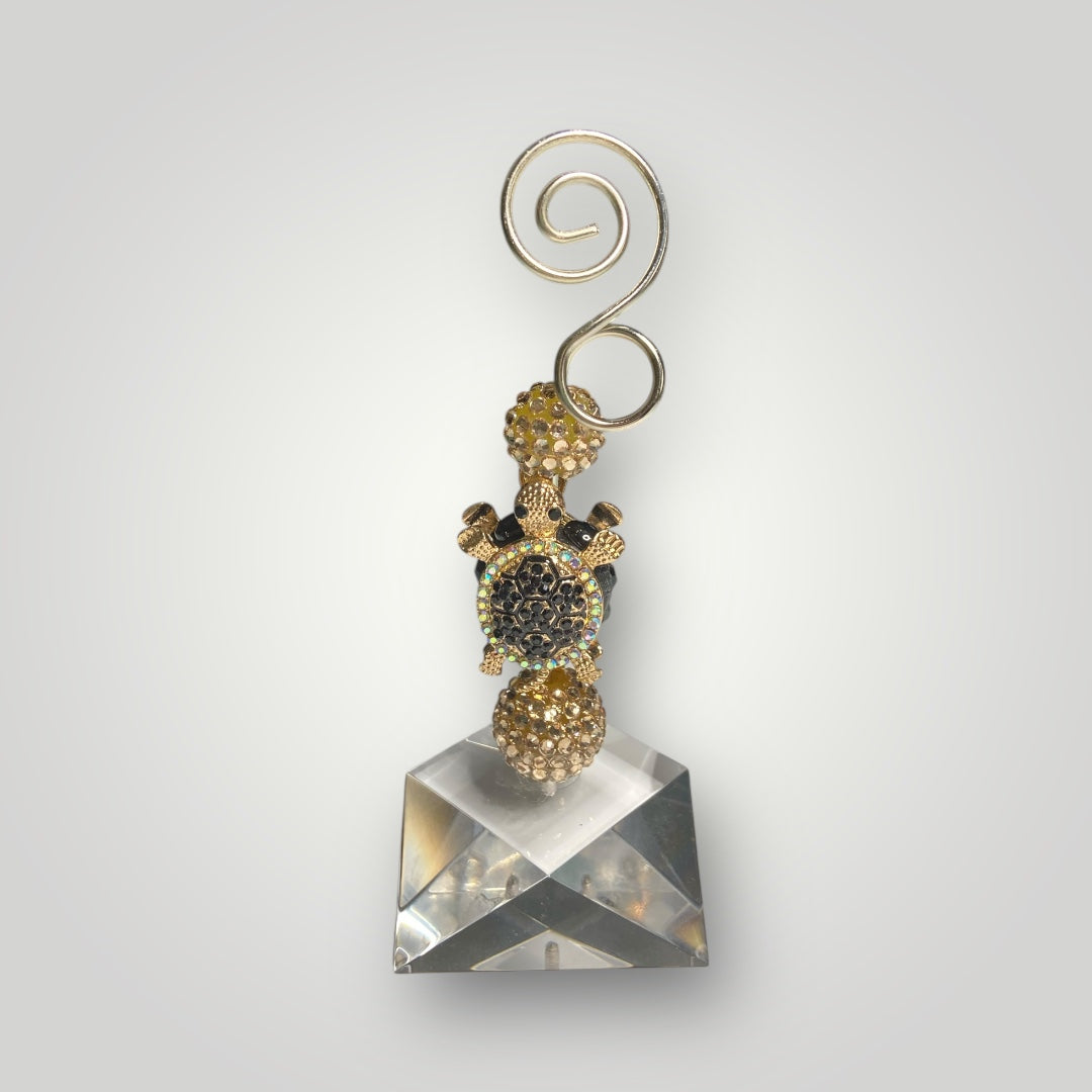 Photo-Memo Holder - Beaded - Turtle