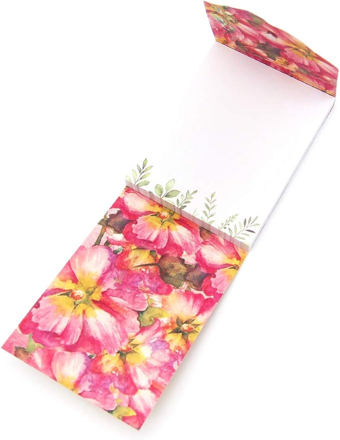 Pocket Notepad - Pink Floral Bird