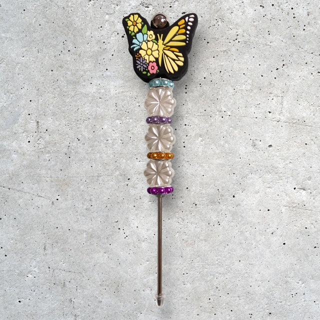 Plant Buddy - Butterfly with Flower Beads