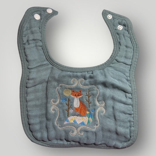 Boho Bib - Poppy the Fox - Bib