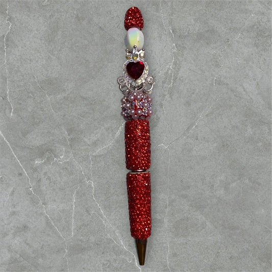 Princess Carriage in Red Pen