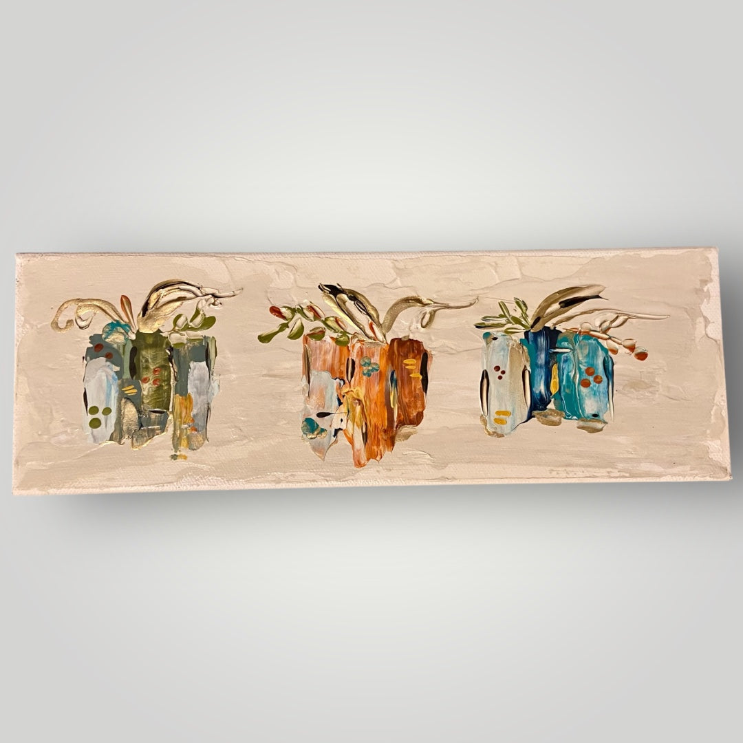 Pumpkin Trio #1 - Gospel Art Canvas