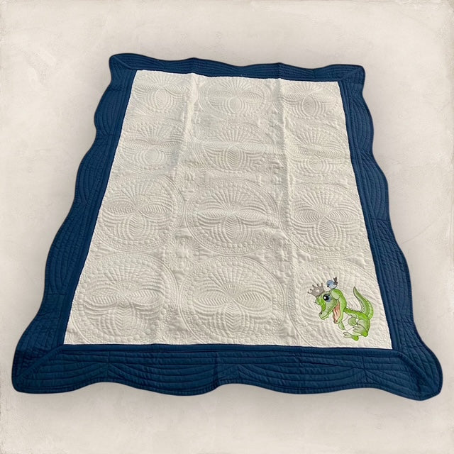 Sir Chomp A-Lot Heirloom Quilt Set - (3 pcs)