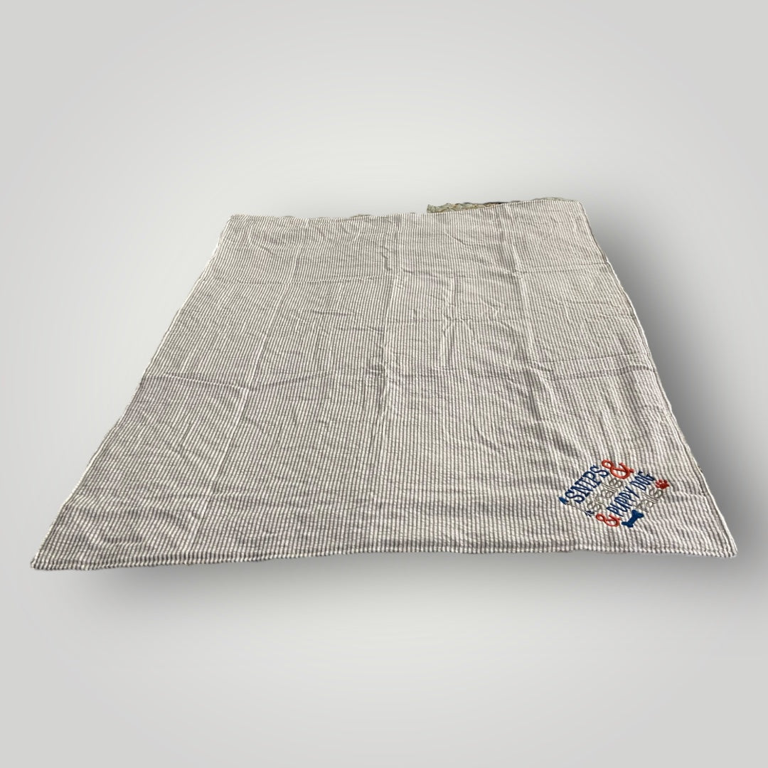 Snips & Snails & Puppy Dog Tails Minky Blanket - Gray