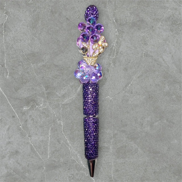 Sparkling Blooms Beaded Pen