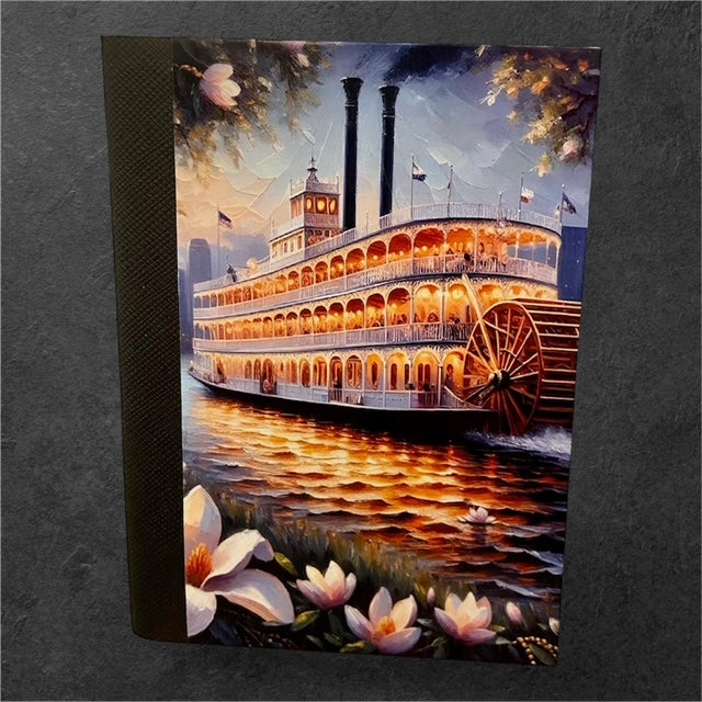 Steamboat on the Mississippi - Mini Composition Book
