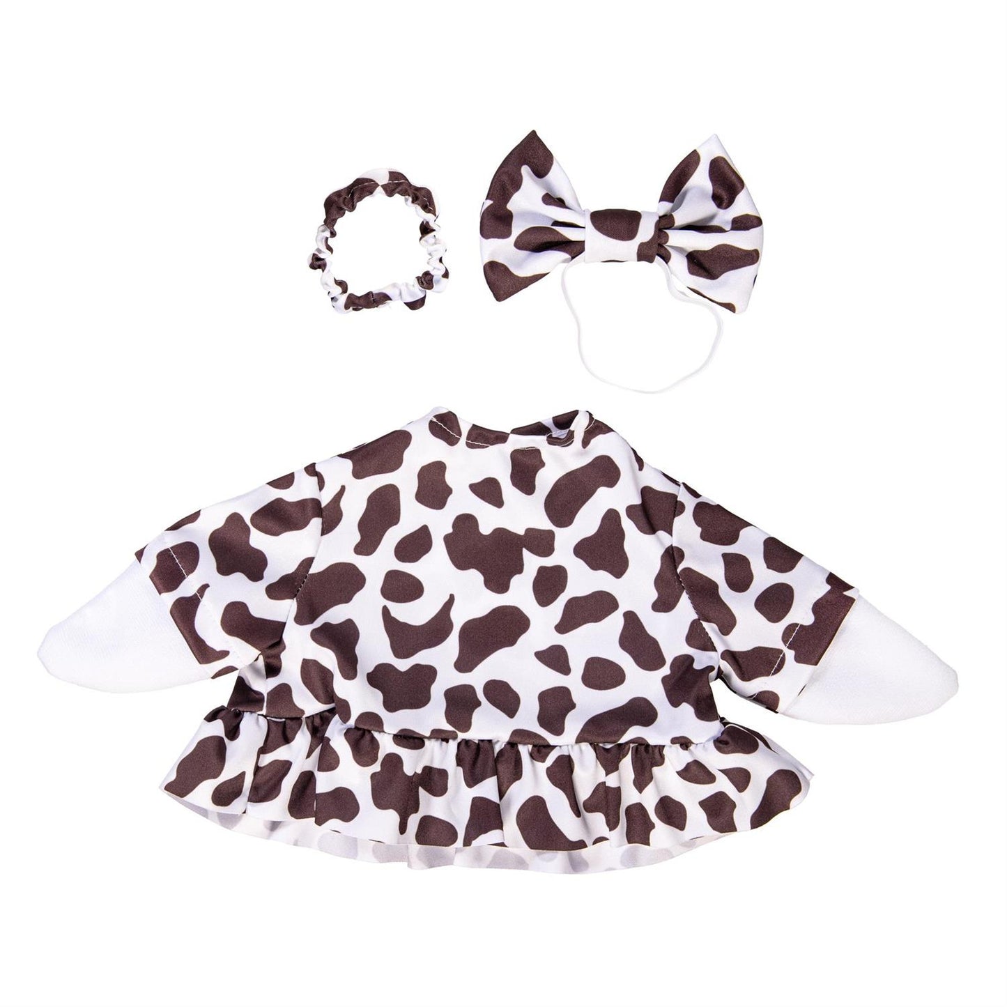 Porch Goose Outfit, Cow Print