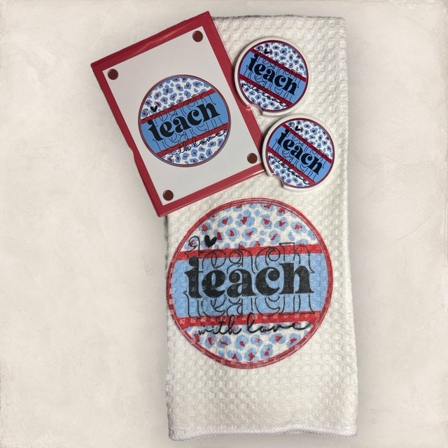 Teach with Love - Red