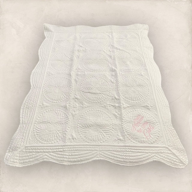 Thank Heaven for Little Girls Heirloom Quilt Set - (3 pcs)