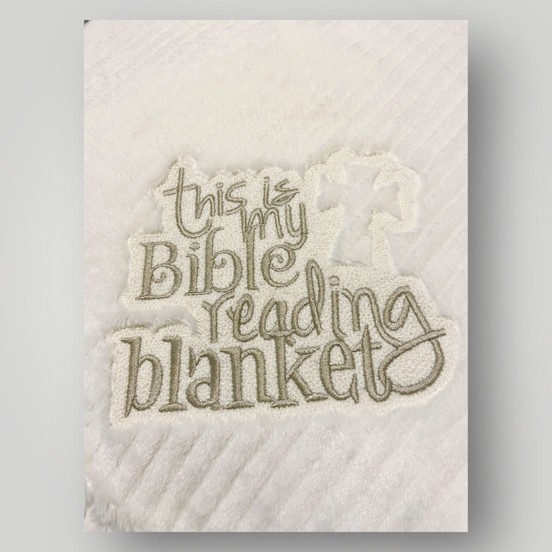 This is my Bible reading blanket - Throw Blanket