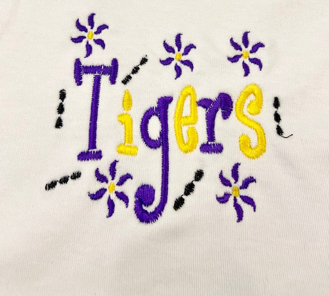 Tigers & Pinwheels - Bib