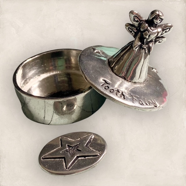 Tooth Fairy Pewter Box